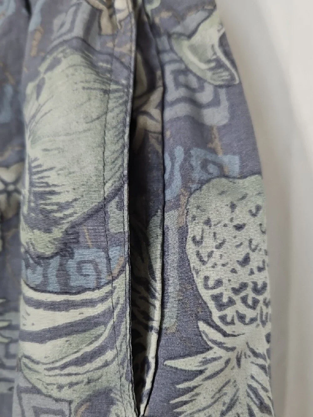 croft & barrow Blue Tropical Fruit Swim Trunks